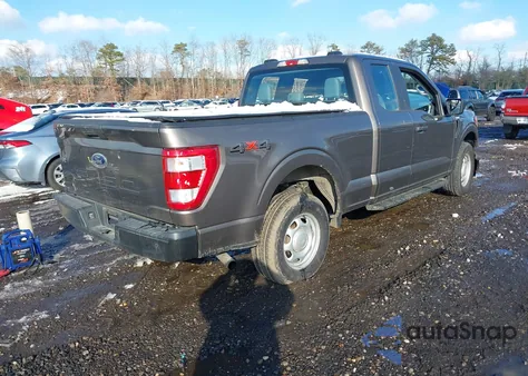 2021 Ford F-150 Xl из США, поврежденный, VIN 1FTEX1EB2MFC15867